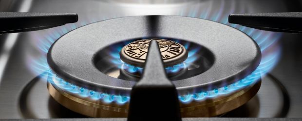 100 cm 6 bruciatori, forno elettrico triplo