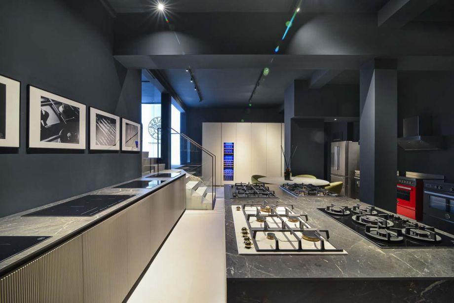 Piani cottura Showroom Bertazzoni Milano