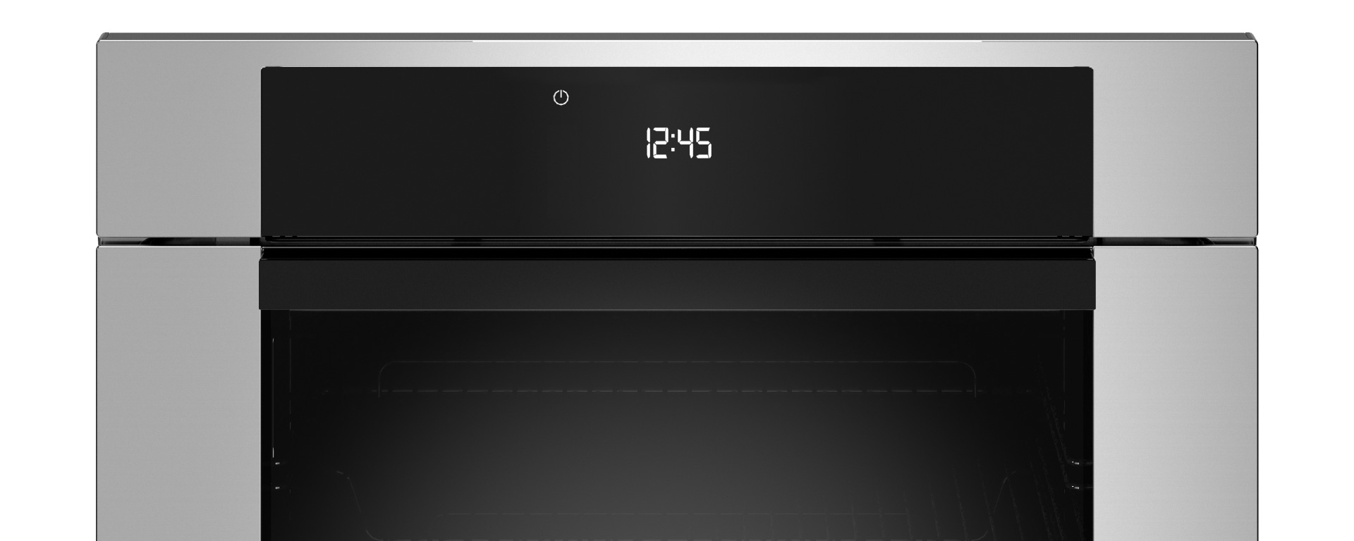 60 cm built-in electric oven with 11 functions, LCD display and steam assist function - Modern series - Image 2