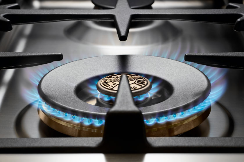 Cucina da 120 cm con 6 bruciatori e piastra, forni elettrici gemelli – serie Master - immagine 2