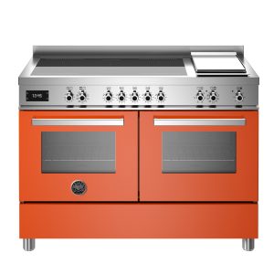 Cucina da 120 cm con piano a induzione e piastra, doppio forno elettrico – serie Professional