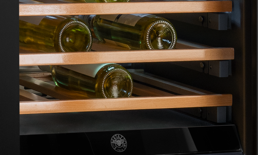 Cantina vini da incasso da 60 cm (H 177) con porta reversibile a scomparsa totale - immagine 4