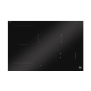Piano cottura a induzione 78 cm, 4 zone, display LED