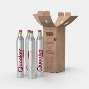 Quooker Confezione da 4 bombole di CO2