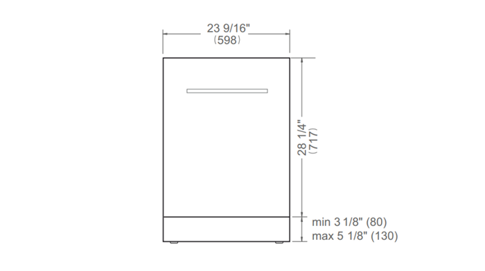 Lavastoviglie da incasso da 60 cm con porta in acciaio inossidabile - immagine 6