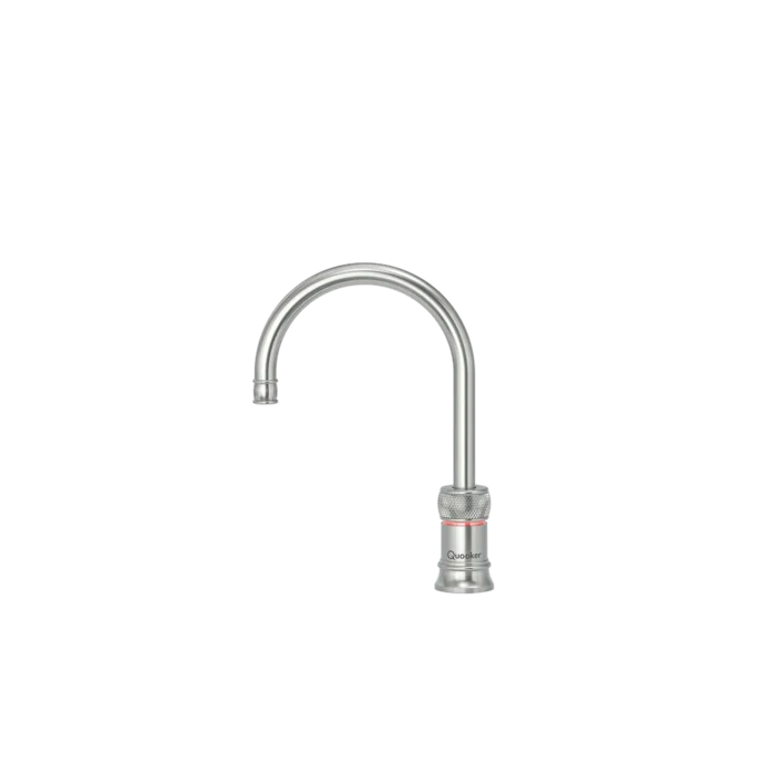 Quooker Classic Nordic Round single tap acciaio inox