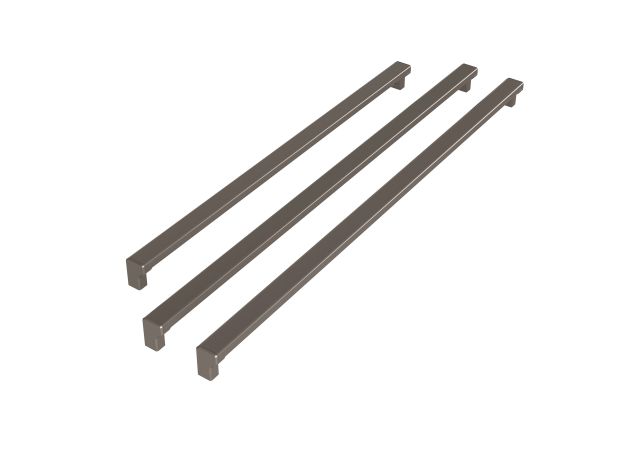 Kit maniglie in Titanio Serie Professional per frigorifero french door