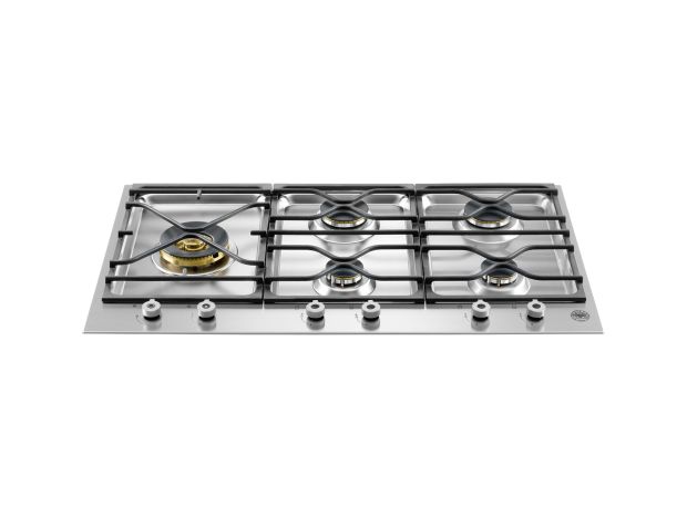 90 cm segment hob with dual side wok