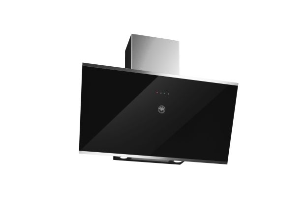 90 cm vertical slanted wall-mounted hood