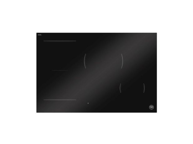 78 cm induction hob, 4 zones, LED display