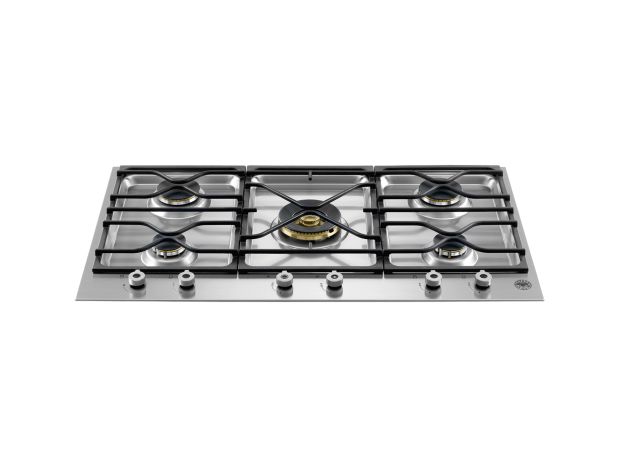 90 cm segment hob with central dual wok