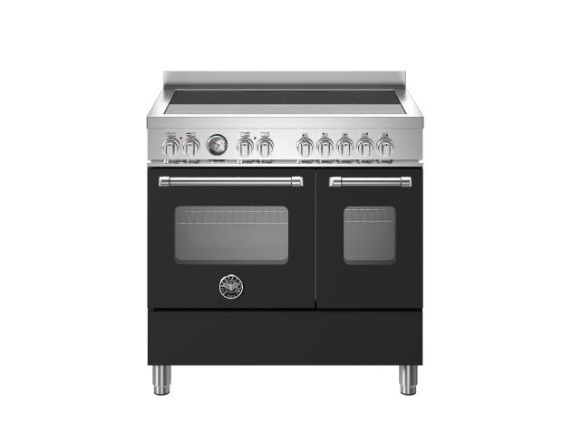 90 cm cooker with induction hob and double electric oven – Master series
