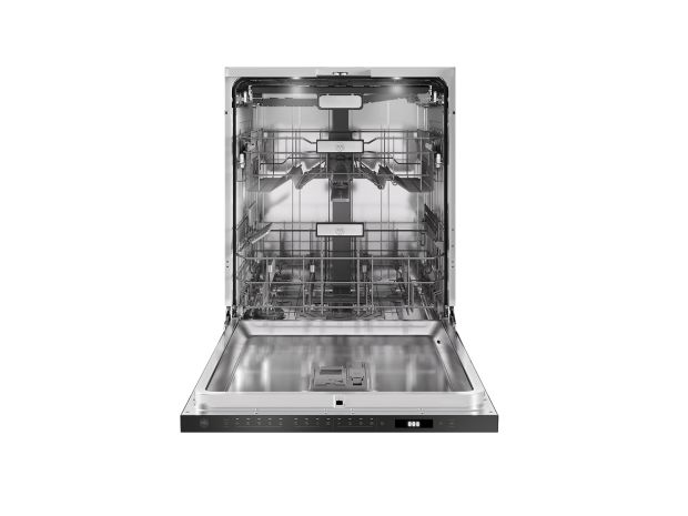 60 cm fully integrated dishwasher with sliding hinges