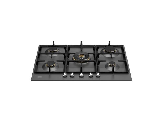 75 cm gas hob with central wok