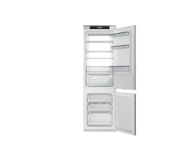 60 cm H177 built-in combined refrigerator with sliding door system