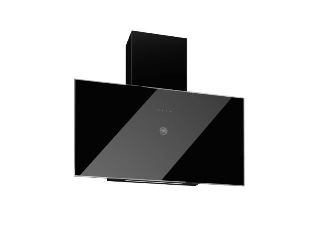 90 cm flat vertical wall-mounted hood