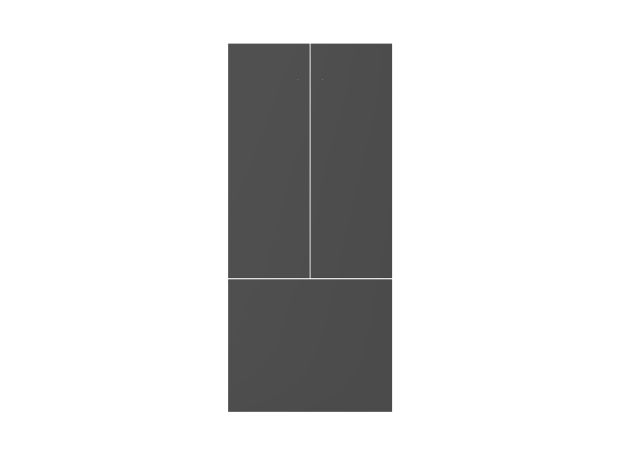 Pannelo Carbonio per frigorifero french door da 90cm