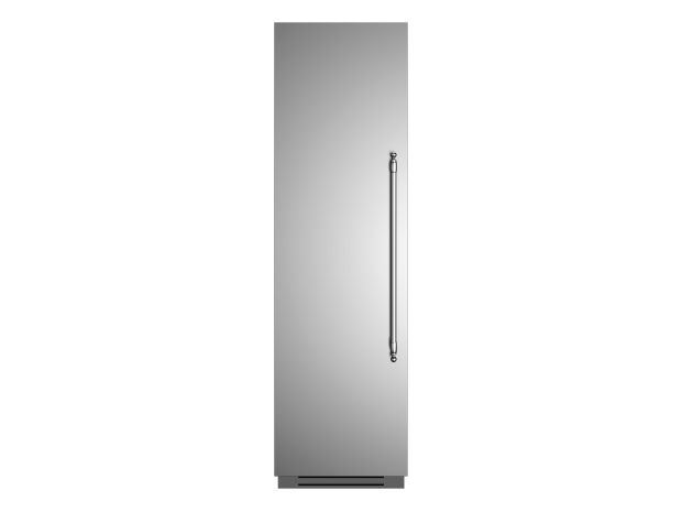 60 cm built-in freezer column with stainless steel door