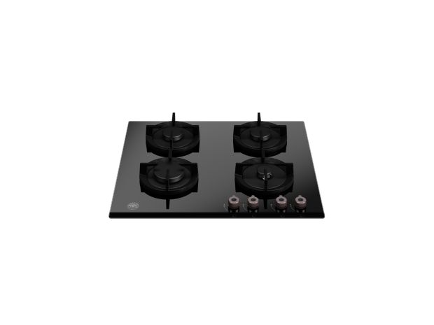 60 cm glass gas hob