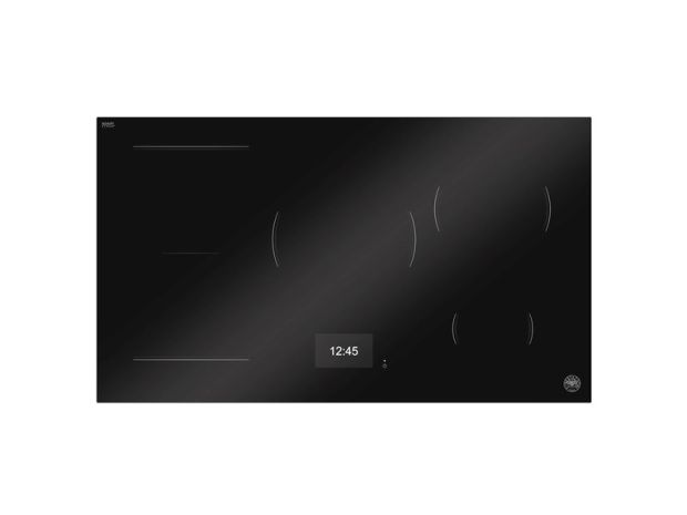 90 cm induction hob, 5 zones, TFT display