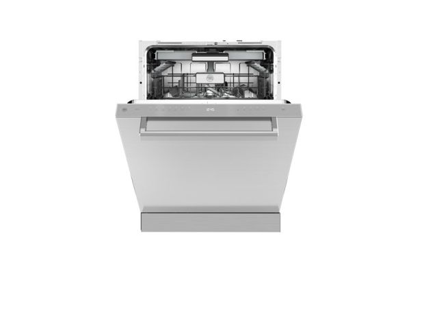 60 cm built-in dishwasher with stainless steel door