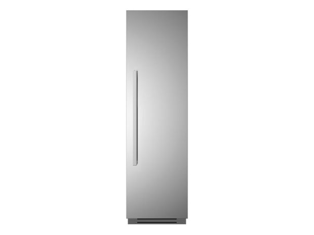60 cm built-in refrigerator column with stainless steel door