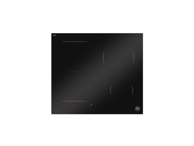 60 cm induction hob with 4 cooking zones, LED display