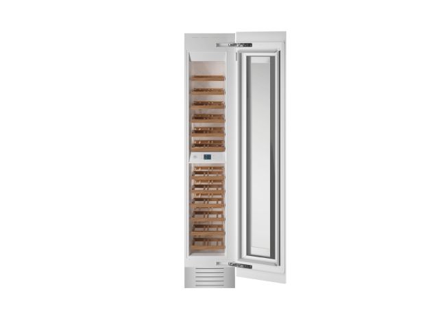 45 cm built-in wine cellar with total concealment